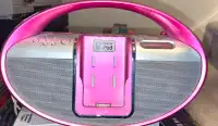Pink iPod dock $20