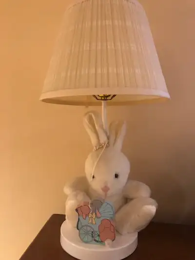 Cute lamp for kids . Build in night light feature .