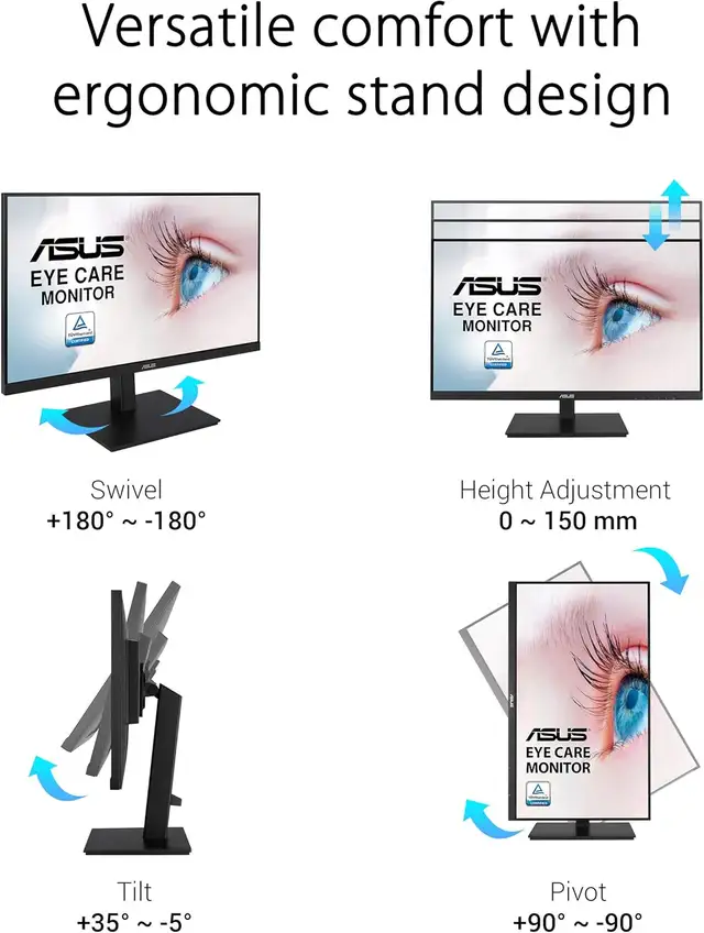NEW Sealed - ASUS 27” Monitor, 1080P HDMI in Desktop Computers in Edmonton - Image 10