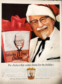 1967 Kentucky Fried Chicken Original Ad