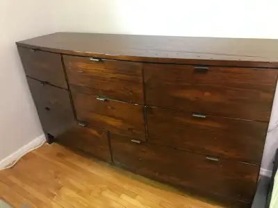 large wooden dresser, View more