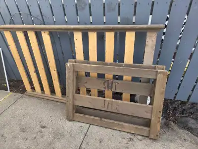 free bed frame., View more