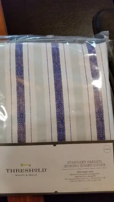 Threshold Standard Padded Ironing Board Cover - NEW as pictured, never taken out of package