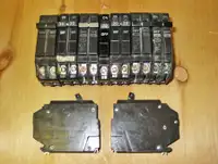 GENERAL ELECTRIC THQP PLUG-ON CIRCUIT BREAKERS ~ RARE!