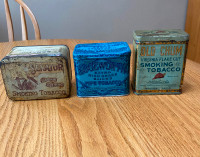 Old Tobacco Tins