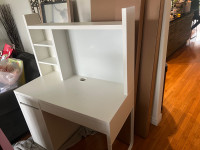 White desk