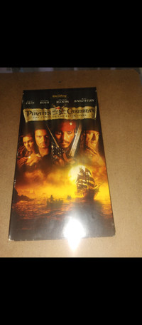 PIRATES OF THE CARRIBEAN - VHS MOVIE