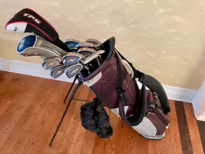 WILSON Complete Men’s Golf set with New Driver / PING Bag / RH, Voir plus