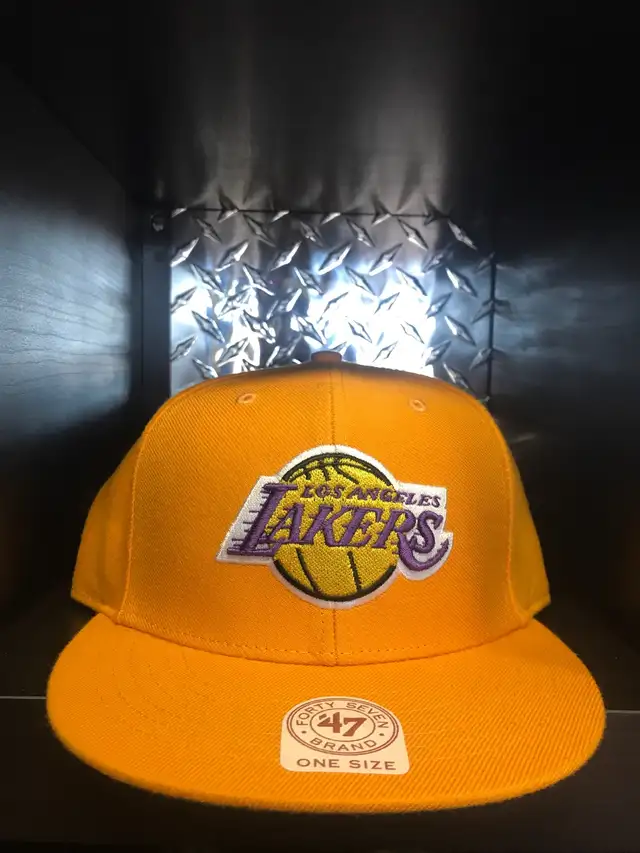 Los Angeles Lakers all yellow purple crest snapback63804702509059120