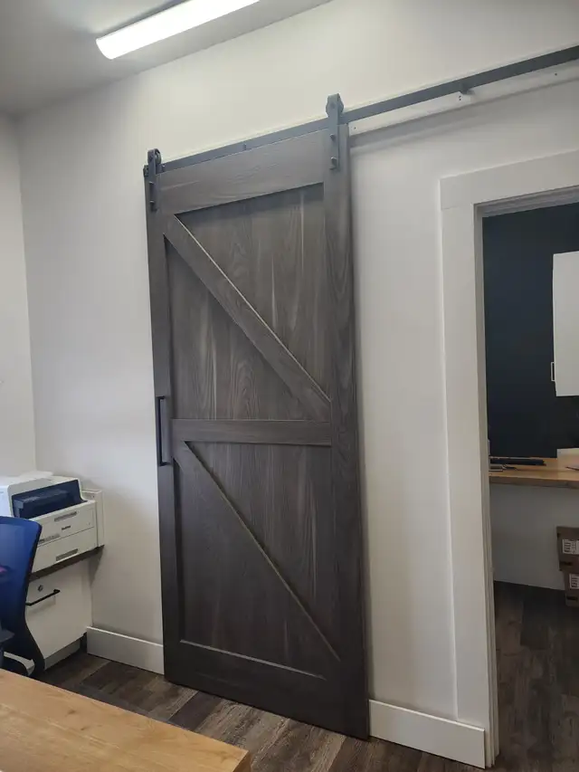 Barn Door - 40.50" Wide x 96" Tall in Windows, Doors & Trim in Moncton - Image 2