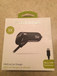 Car charger. 