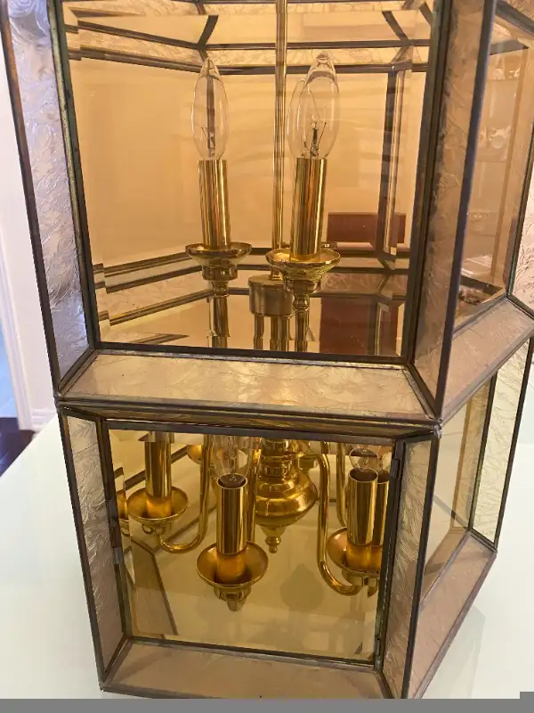 Unique Vintage Pendant Chandelier in Indoor Lighting & Fans in Markham / York Region - Image 3