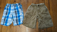 2 pairs of boys shorts - size 6