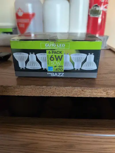GU10 LED bulbs new. 21 bulbs total , View more