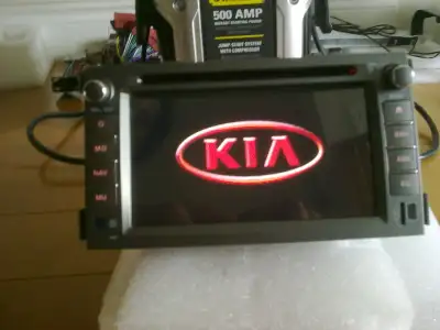 kia soul navigation bluetooth radio cd dvd phone mirror link, View more