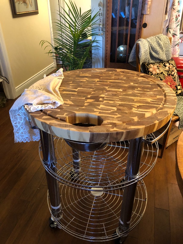 ÎLOT DE CUISINE SUR ROULETTES Rangement et organisation Laurentides