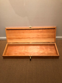 Wooden Keepsake Box / Wooden Storage Box / Knife Storage Box / M