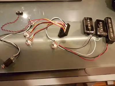 Bass guitar preamp/active pickups, View more