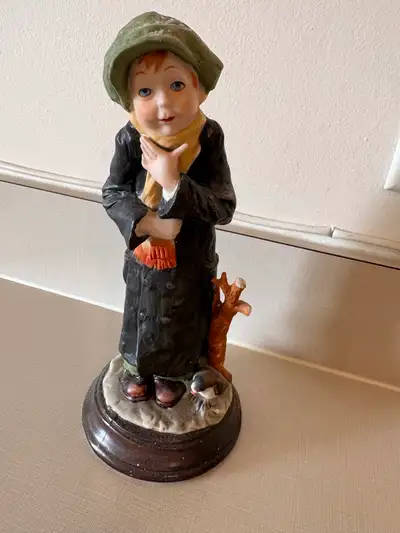 Vintage Porcelain Boy Figurine, View more