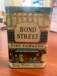 Bond Street Pipe Tobacco Tin