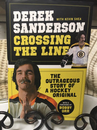 Derek Sanderson - Crossing the line (Autographed Book) (c) 2012