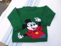 mickey sweater size 3