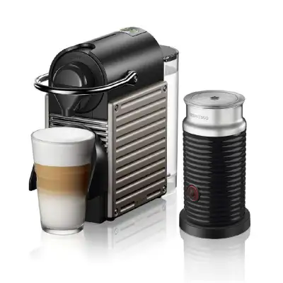 Nespresso Pixie Espresso Machine by Breville with Milk Frother, View more