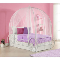 Princess bed lit princesse purple mauve