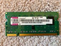 Kingston 1Gb DDR2 PC2-6400S Laptop memory