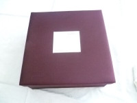 2 Calvin Klein Euphoria padded Gift boxes in Tyrian purple