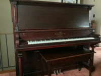 Concert Grand piano. Movers $340 . Piano Free. Just pay movers.