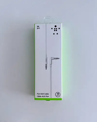 Belkin Flat AUX Cable 3FT(1M), View more