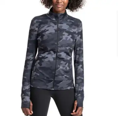 Lole Women's LG-BNWT Leggings and Jacket, large Grey Camo, View more