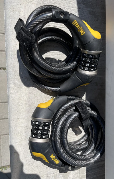 2x OnGuard Combination Cable Bike Locks, View more