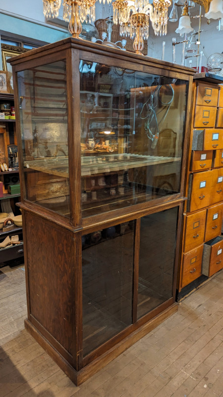 Antique Mercantile Display Cabinet in Hutches & Display Cabinets in City of Toronto