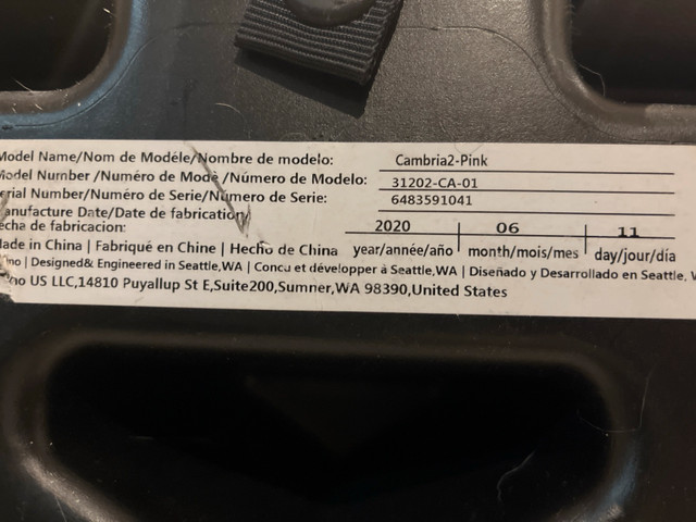 Kids Booster Seat Diono Cambria 2 in Strollers, Carriers & Car Seats in North Bay - Image 3
