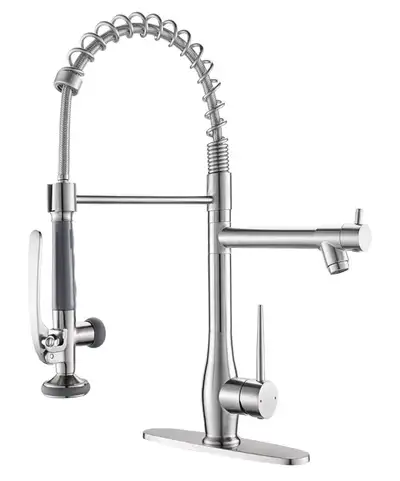 Brand New Kitchen Faucet with Pull Down Sprayer/Brushed Nickel, View more