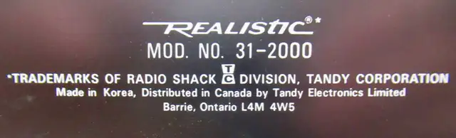 Vintage Realistic Stereo Equalizer in Stereo Systems & Home Theatre in St. Catharines - Image 5