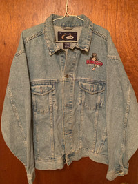 Vintage Bubba Gump Shrimp Jean jacket