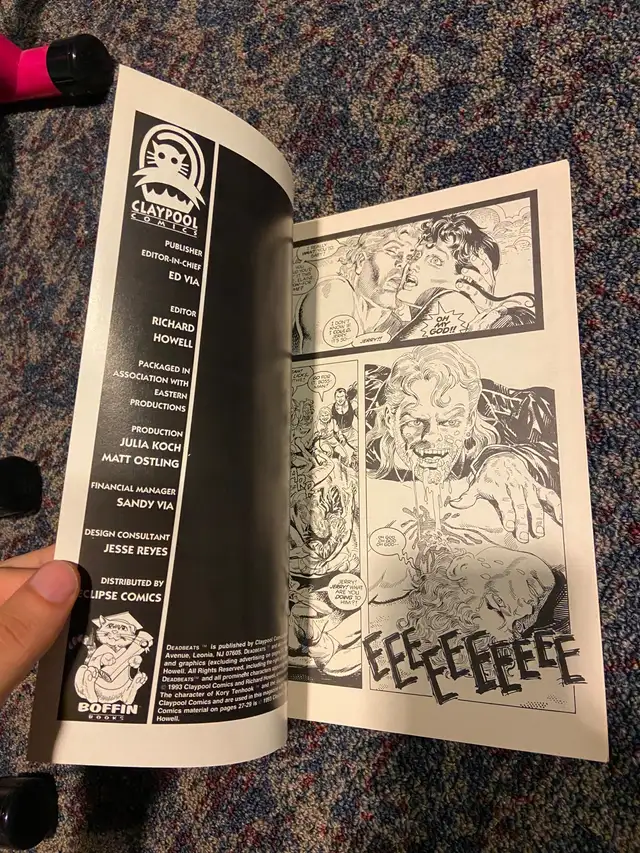 Deadbeats #1 - Claypool Comics - June 1993 in Comics & Graphic Novels in Mississauga / Peel Region - Image 4