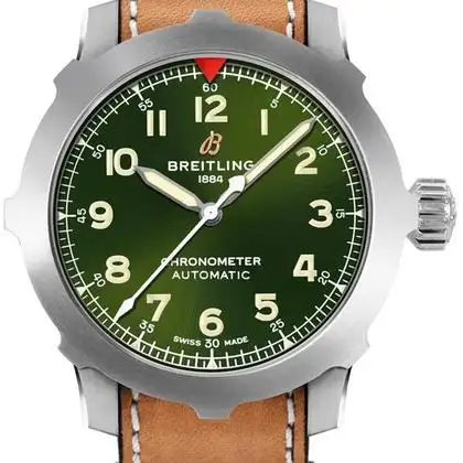 Unworn Breitling Aviator 8 B20 green dial 46mm FULL KIT in Jewellery & Watches in Longueuil / South Shore - Image 3