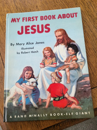 MY FIRST BOOK ABOUT JESUS 1953 Edition