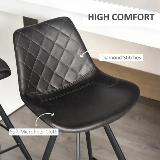 Microfiber Cloth Bar Stool, Multi-functional Kitchen Stools, Ba in Chairs & Recliners in Markham / York Region - Image 4