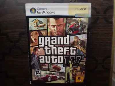 2008 "Grand Theft Auto IV" Game for Windows (PC DVD) I have for sale the 2008 release "Grand Theft A...