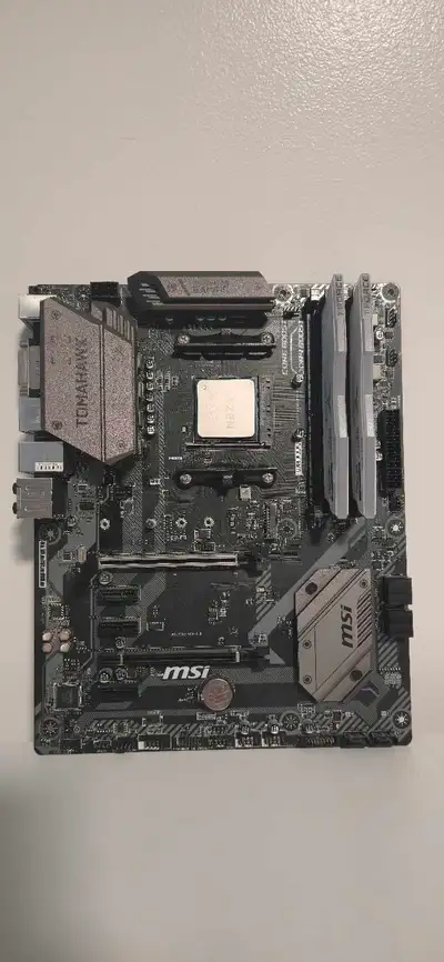 Combo B450 MSI Tomahawk Ryzen 3 3600 16 GB RAM, View more