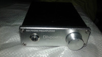 Dilvpoetry PHONO BOX Mini Phono Turntable Preamplifier for Vinyl