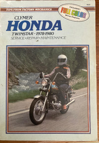 1979-80 Honda Twinstar service book