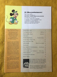 Walt Disney’s Mickey Mouse Club Magazine (c) Feb 1957