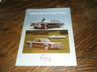 Ford Mercury Monarch  Car 1975 Sales Brochure