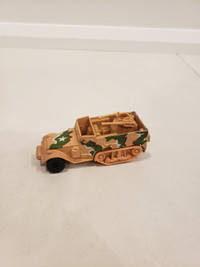 Vintage 1974 Mattel Hot Wheels Army Truck with Gun Bucket